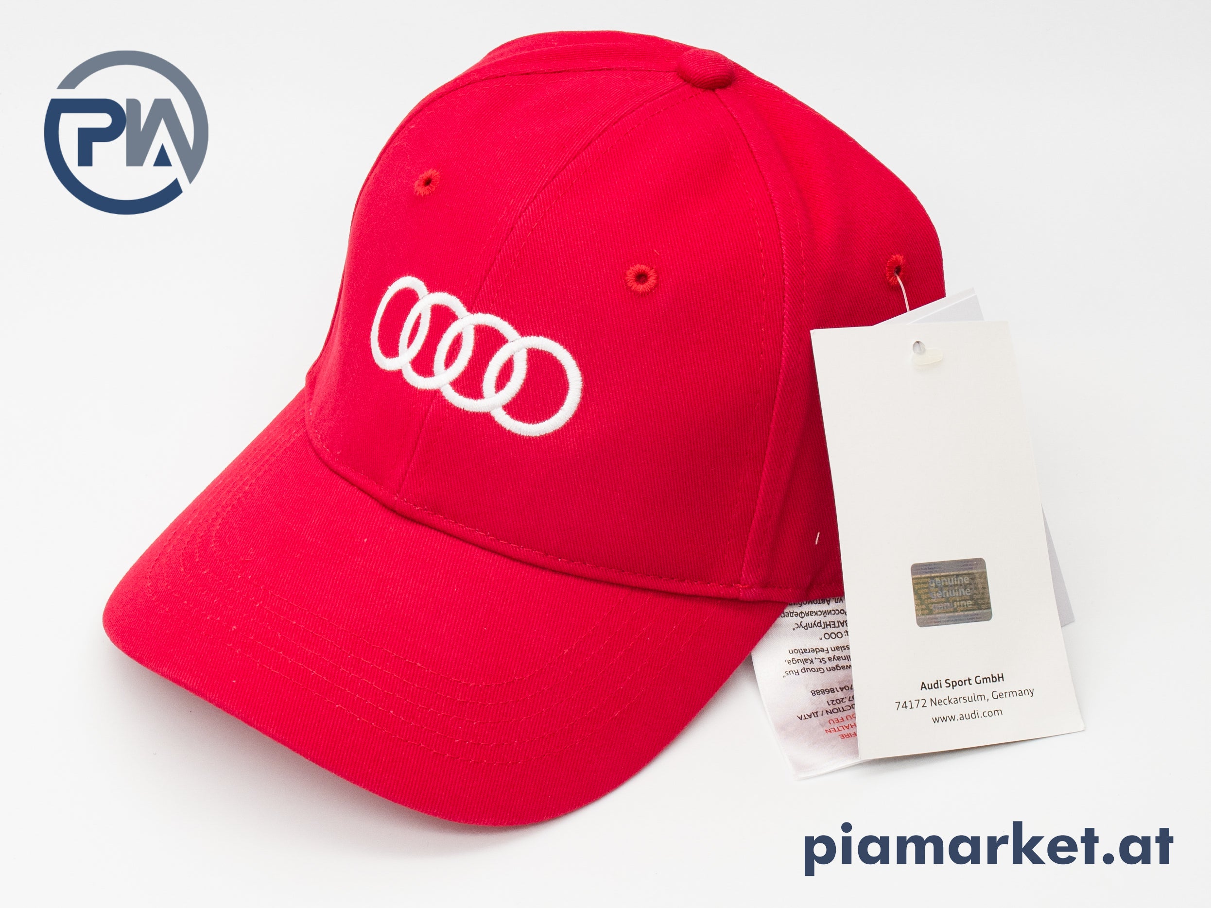 Audi Unisex Cap, Rot – piamarket