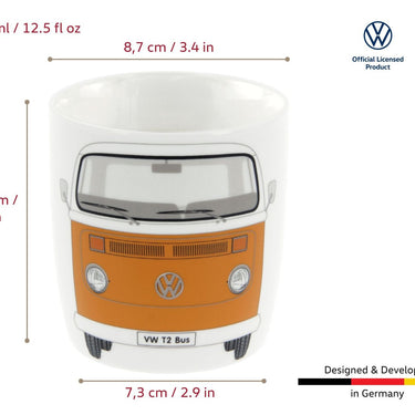 Volkswagen Bulli T2 Kaffeebecher, gelb (60128)