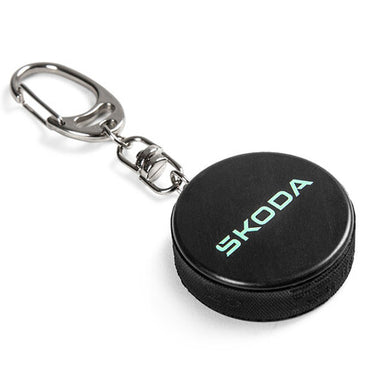 Škoda Mini Eishockeypuck als Schlüsselanhänger (197196)