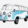 Volkswagen Bulli Wandtattoo (49879)