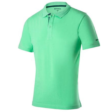 Škoda Poloshirt, Herren, electric green (184981)