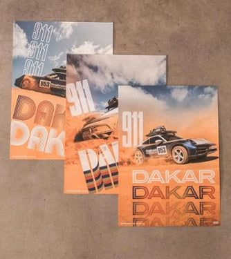 Porsche Poster-Set "911 Dakar" (173325)