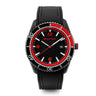 Audi Sport Uhr, Herren, schwarz/rot (151181)