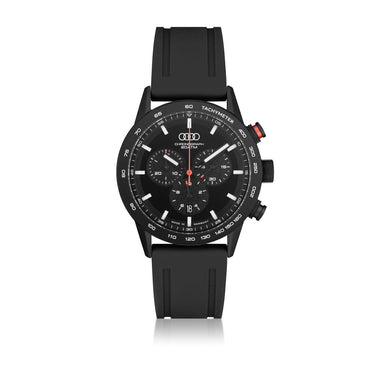 Audi Chronograph, Herren, schwarz (204537)