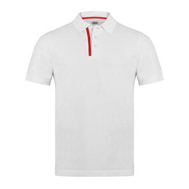 Audi Sport Poloshirt, Herren, weiß (166085)