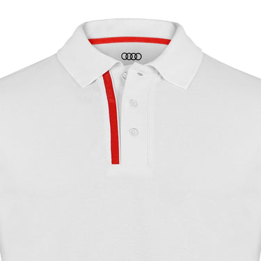 Audi Sport Poloshirt, Herren, weiß (166084)