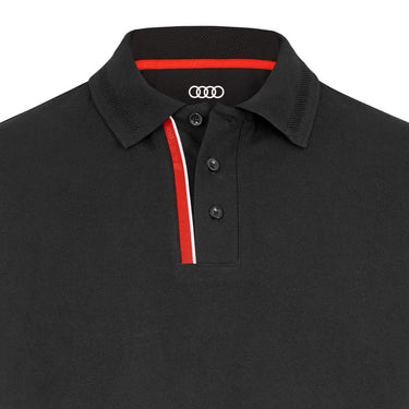 Audi Sport Poloshirt, Herren, schwarz (166076)