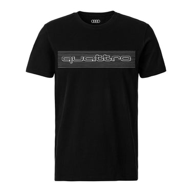 Audi quattro T-Shirt, Herren, schwarz (166351)