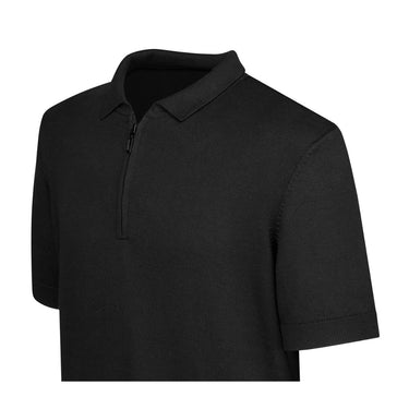 Audi Tec-Strickshirt, Herren, schwarz (180543)