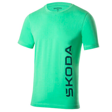 Škoda T-Shirt, Herren, electric green (205052)