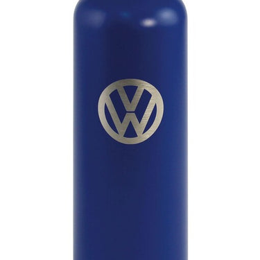 Volkswagen Edelstahl Trinkflasche, blau (60143)