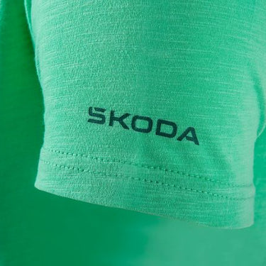Škoda Herren T-Shirt, electric green (182045)