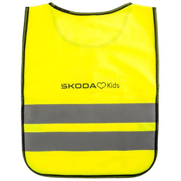 Škoda Kinder-Warnweste, signalgelb (182031)