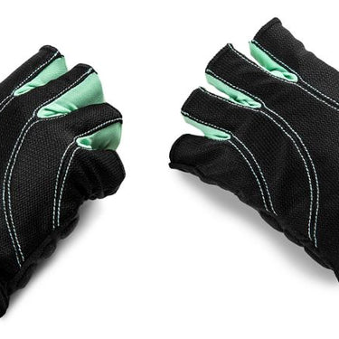 Škoda Fahrrad-Handschuhe (kurz), schwarz/electric green, Gr. S (180085)