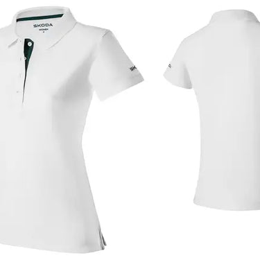Škoda Damen Polo-Shirt, weiß (200590)