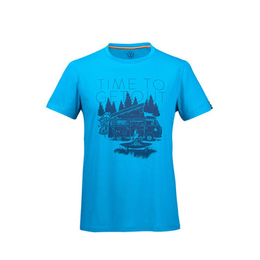 Volkswagen Herren T-Shirt, Heritage, hellblau (155047)