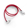 Audi USB-Type-C Ladekabel, 70 cm, rot (175510)