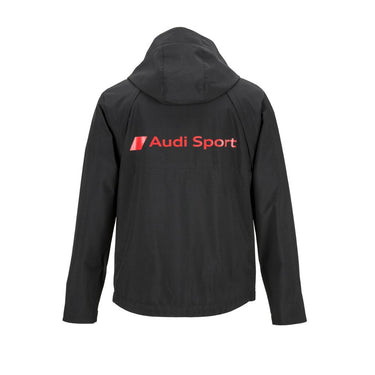 Audi Sport Herren Zipoff Jacke, Schwarz (151174)