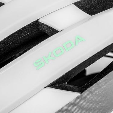 Škoda Rennradhelm, weiß (180113)