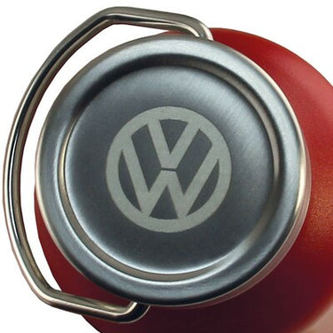 Volkswagen Edelstahl Trinkflasche, rot (60142)