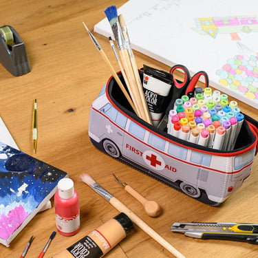 Volkswagen Bulli 3D Neopren Mäppchen "First Aid" (150093)