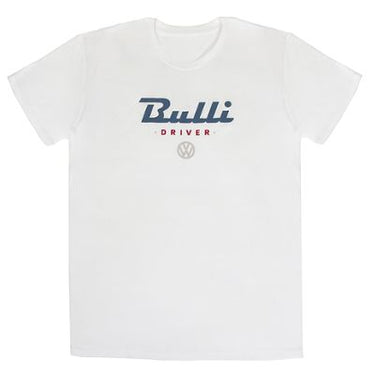 Volkswagen Bus T-Shirt Unisex - Bulli Driver, Weiß (171521)