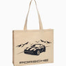 Porsche Canvas Tasche mit Weihnachtsmotiv (176997)