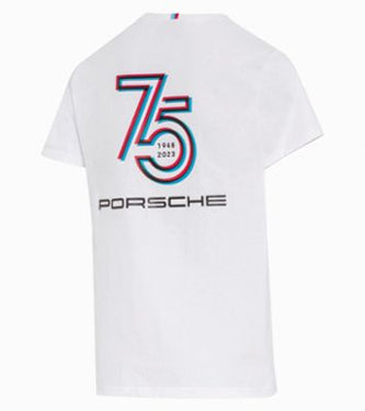 Porsche Herren T-Shirt 75 Jahre Gr. M, in Weiss (171795)