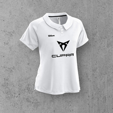 WILSON x CUPRA Team II Damen Polo, weiß (171687)
