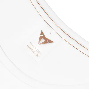 CUPRA Embossed Logo White Slim Fit Damen (200835)
