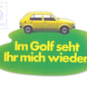 Volkswagen Classic Parts Aufkleber "Im Golf Seht Ihr Mich Wieder" (167017)