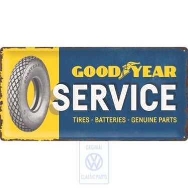 Volkswagen Classic Parts Goodyear Service XL Blechschild (167052)