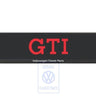 Volkswagen Classic Parts Showkennzeichen GTI (167075)