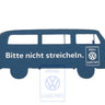 Volkswagen Classic Parts Fahrzeugaufkleber T2 Bulli (Hinterglasaufkleber) (167138)