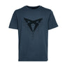 CUPRA BIG LOGO T-SHIRT Herren, ENCELADUS GREY (185627)