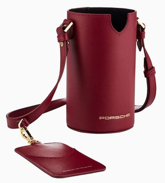 Porsche Tragtasche für Thermobecher in Burgundrot (196395)