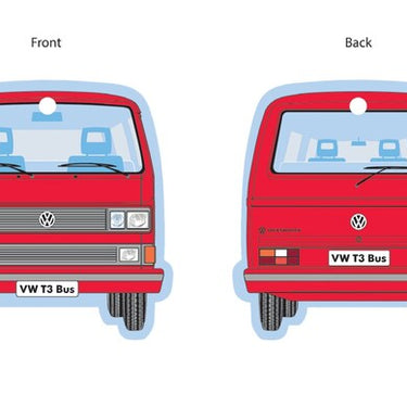 Volkswagen T3 Lufterfrischer, Vanielle/rot (103530)