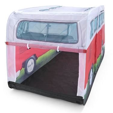 Volkswagen T1 Kinder Pop Up Spielzelt, rot (117432)