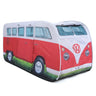 Volkswagen T1 Kinder Pop Up Spielzelt, rot (117432)