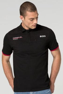 Porsche Herren Motorsport Polo- Shirt  Gr.XL in Schwarz (172390)