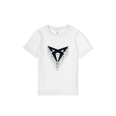 CUPRA Big Logo White T-Shirt Kids (196977)