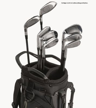 Porsche Golf Standbag in Schwarz/Grau (171617)