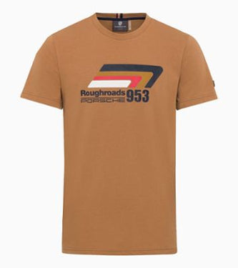 Porsche 911 Dakar T-Shirt Unisex Gr. XS in Camel (171204)