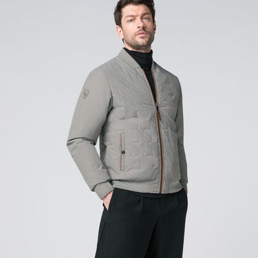 Porsche Herren Heritage Wendejacke, Gr. 3XL in Grau/Braun (161286)
