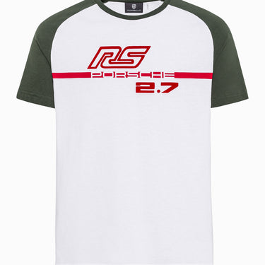 Porsche Herren RS 2.7 T-Shirt, Gr. M, olive-weiss (161729)