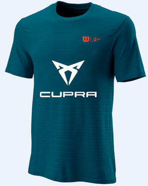 WILSON x CUPRA Herren T-Shirt V2, Petrol (181982)
