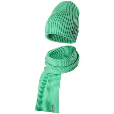 Škoda Mütze und Schal, electric green (182282)