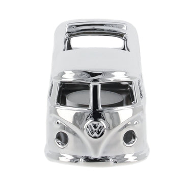 Volkswagen T1 Bus Keramik Teelichthalter Silber in Geschenkbox (196357)