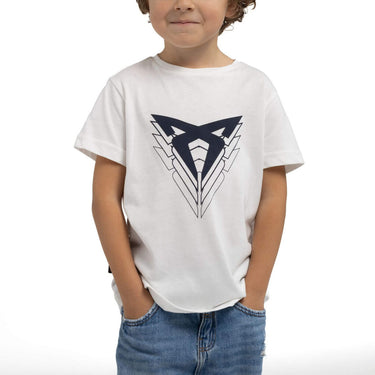 CUPRA Big Logo White T-Shirt Kids (196976)