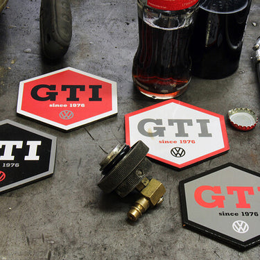 Volkswagen GTI Untersetzer 4er-Set, Sechseck/Farbig (117455)